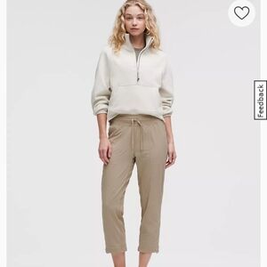 Lululemon Dance Studio Crop Pants LINED
